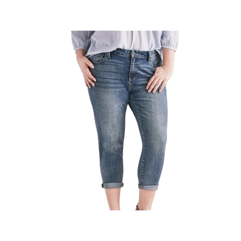 Kut From the Kloth Katy Boyfriend Jeans Size 20W Womens Plus Stretch